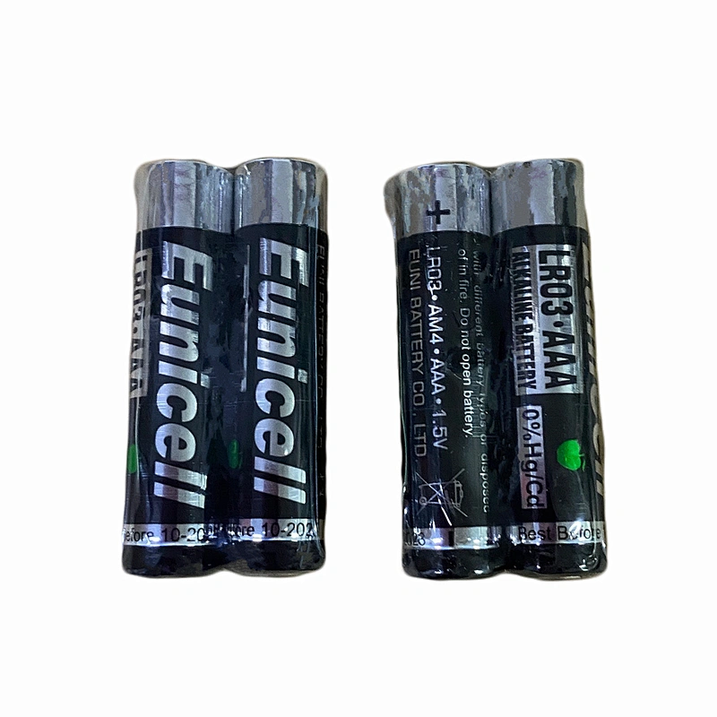 Hot Selling AAA size 1.5v alkaline battery AAA/LR03/AM4  NO.7 dry cell battery