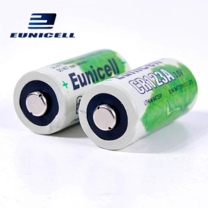 CR123A 3V 1500mAh Eunicell high quality lithium manganese battery for camera