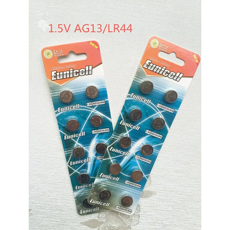 calculator battery ag13 lr44  alkaline button cell battery
