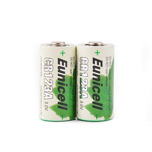 Eunicell CR123 Heavy Duty Industrial CR123A 3V Lithium Battery Camera