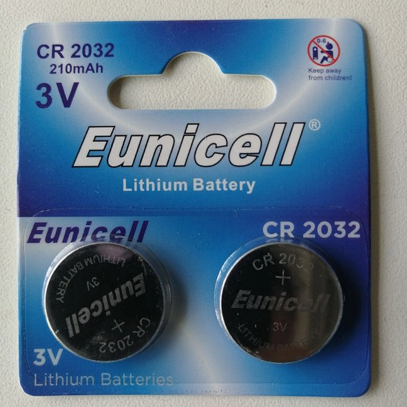High Quality Eunicell CR2032 CR2477 CR2016 CR2412 bateria 3v battery coin cell