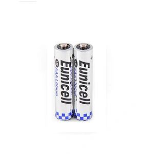 Eunicell non rechargeable 1.5v primary batteries lithium AAA FR03 L92