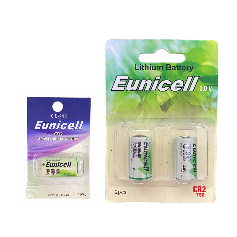 Eunicell Ready to shipping high quality smoke detector 3v lithium battery CR2  CR123A