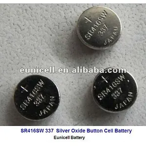 Watch battery SR416SW 337 1.55V 7.5mAh Silver Oxide Button Coin Cell