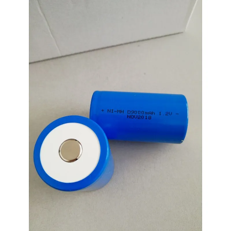 D 9Ah 1.2v NiMh rechargeable battery cell D size