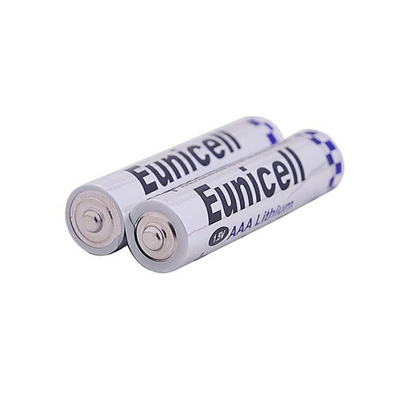 Eunicell non rechargeable 1.5v primary batteries lithium AAA FR03 L92