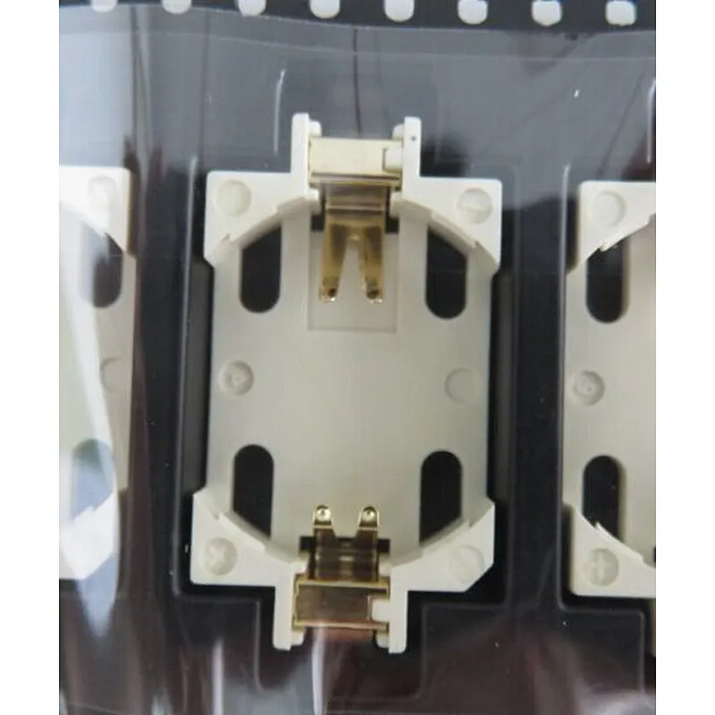 Wholesale SMT Battery Retainer CR2032 Battery Clip Battery Holder CR2032 3V reel