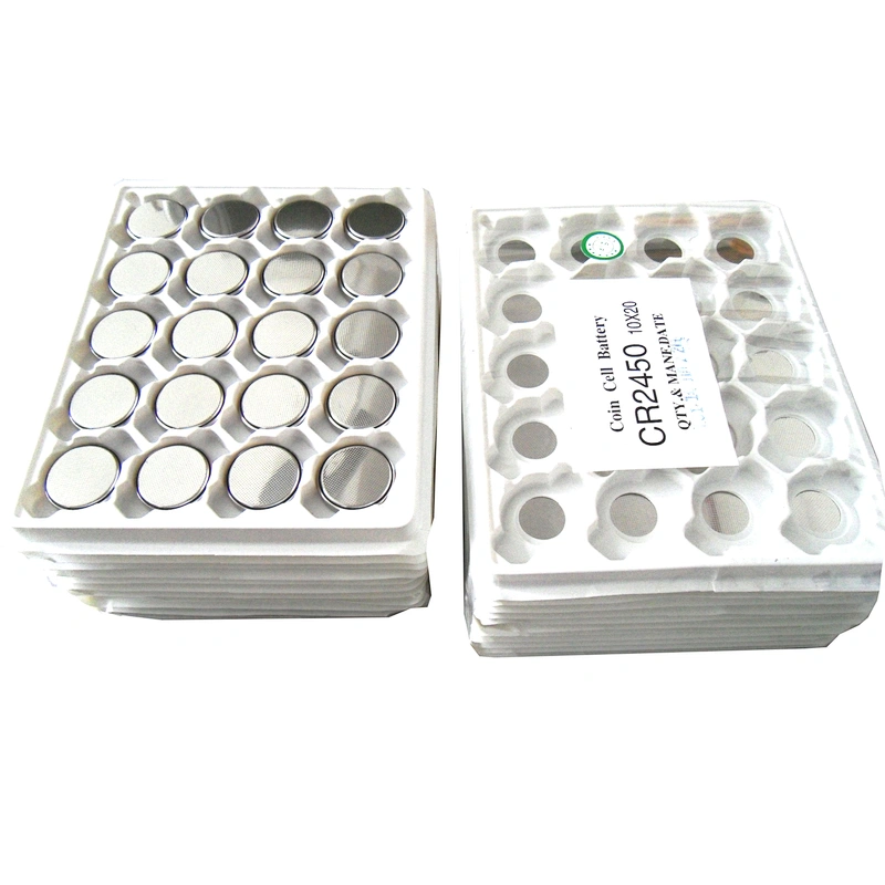 High capacity 580mAh CR2450 3V Lithium Manganese Button Battery for Watch Calculator Toys Remote
