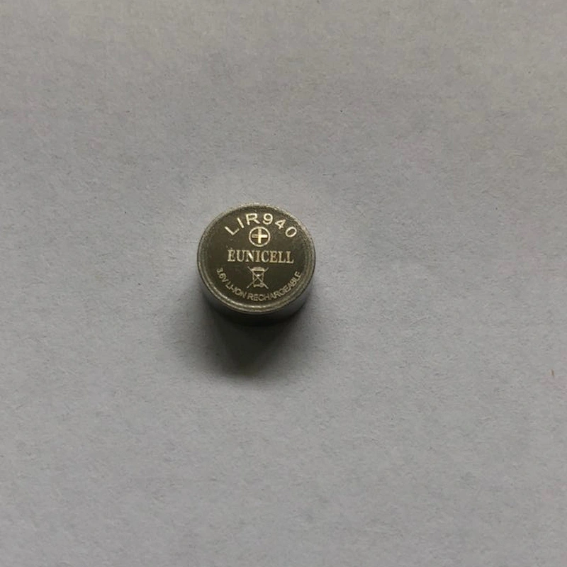 Long Discharge 3.6V Lir940  CP940 Wearable Device Coin Battery for Watch