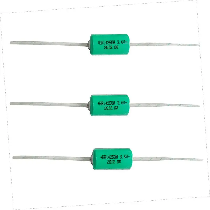 Primary Eunicell 3.6V Li-SOCl2 AA Size ER14505 ER14505H  2400mAh  Lithium Battery