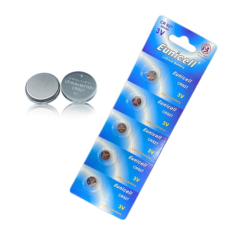 CR927/DL927/DL927B/BR927/CR279-1W/LM927/5011LC/ECR927 Lithium Button Cell Batteries, 3V, 30 mAh, Pack of 5