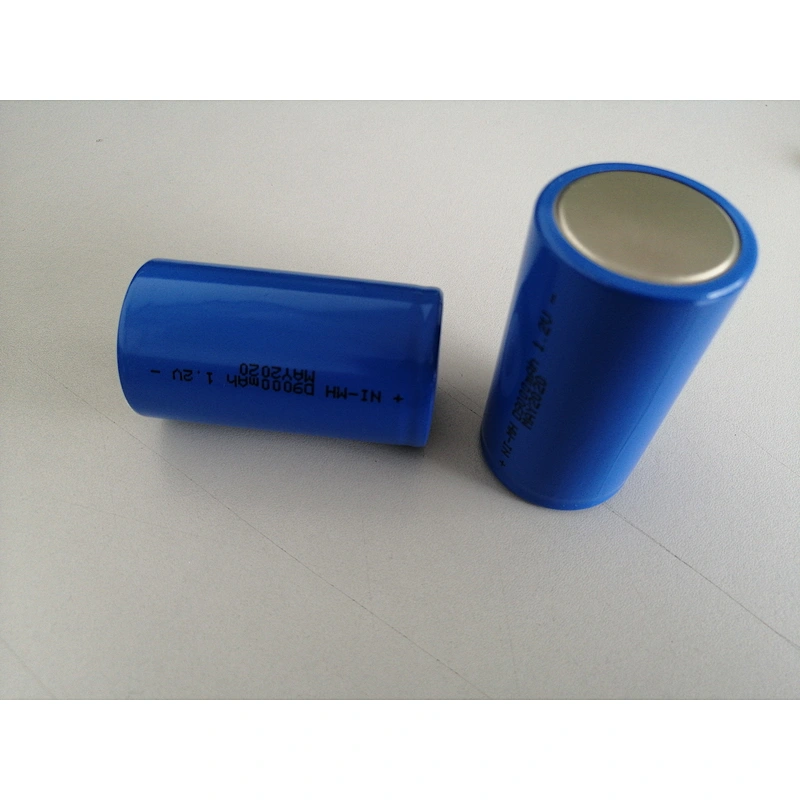 D 9Ah 1.2v NiMh rechargeable battery cell D size