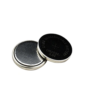 LIR2032 Lir1220 3.6v Lithium Li-ion Rechargeable Button Cell Battery
