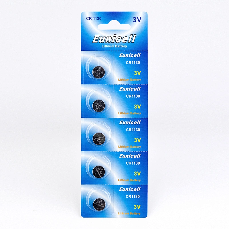 Eunicell Manufacturer high quality 3v CR1130 button cell battery for Remote control