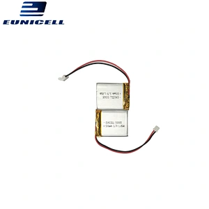 Eunicell 3.7v 300mah lithium polymer battery 502025
