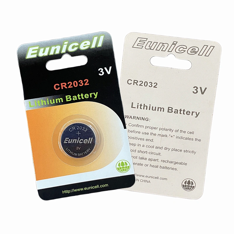 Eunicell 3v 210mah 240mah cr2032 battery with solder tabs cr1632 cr1620 cr1616