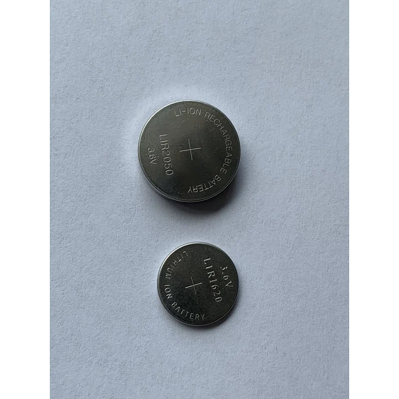 LIR1620 CP1620 3.6V 16mAh Lithium Ion Rechargeable coin cell Battery