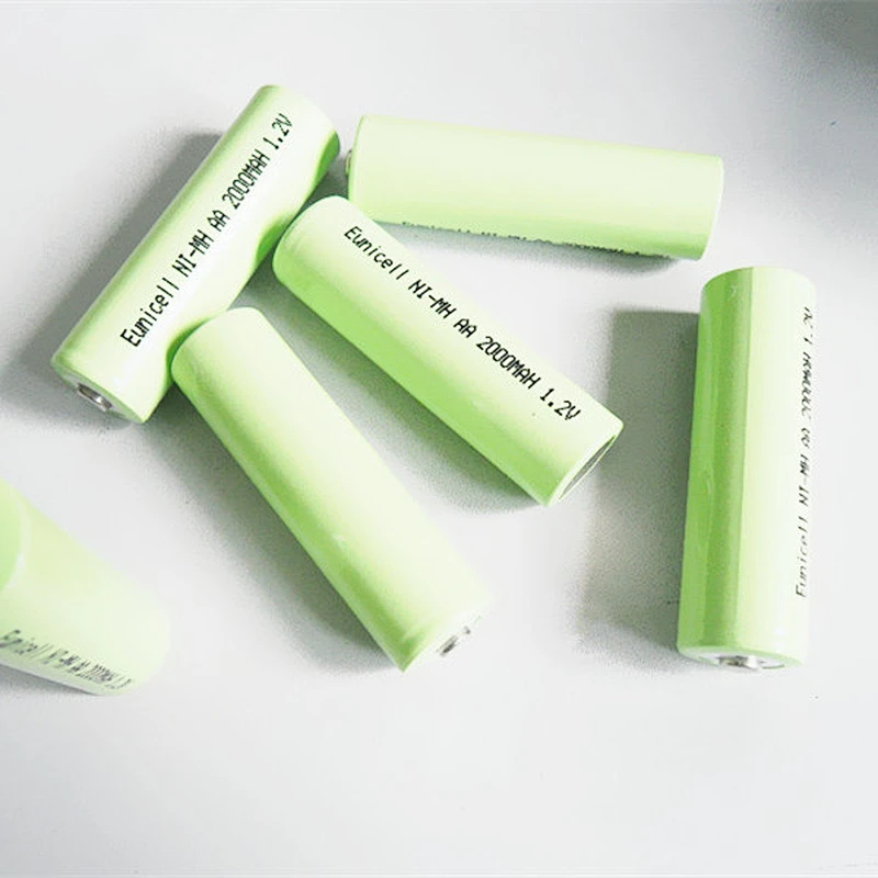 Hot Sale Rechargeable Batteries NIMH 1.2V AA 600mAh 900mAh 2000mAh For Power Tool