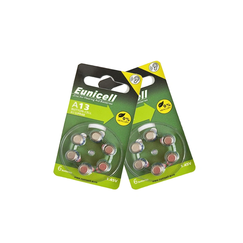 Buy Hot Sale P13 Hearing Aid Batteries Number 13 A13 Button Cell Battery