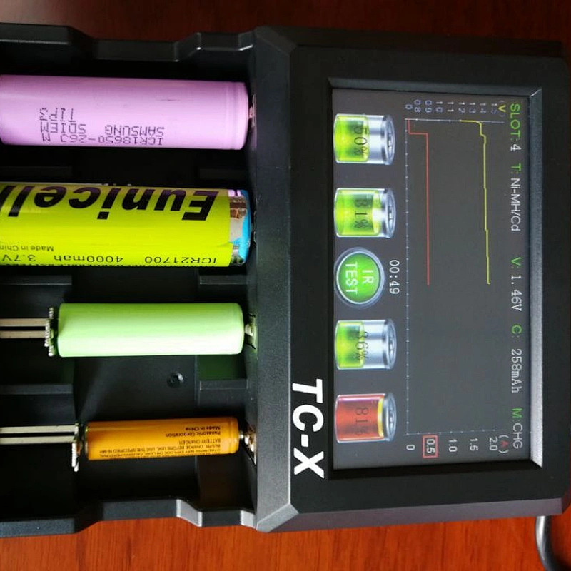 nimh battery charger and discharge tester