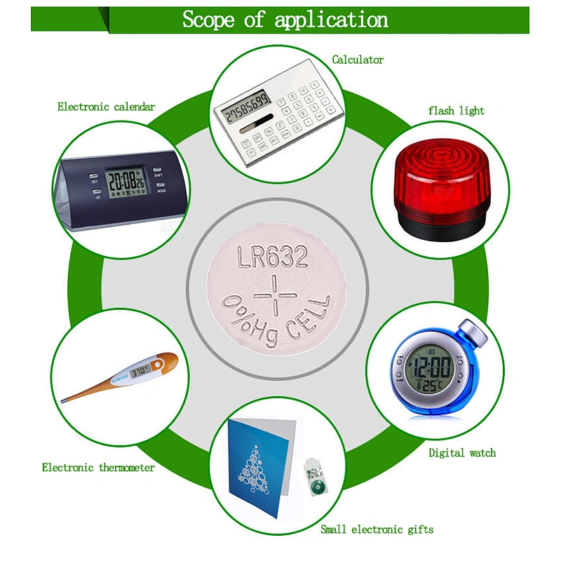 alkaline battery lr932 lr632 1.5v button cell battery for remote control