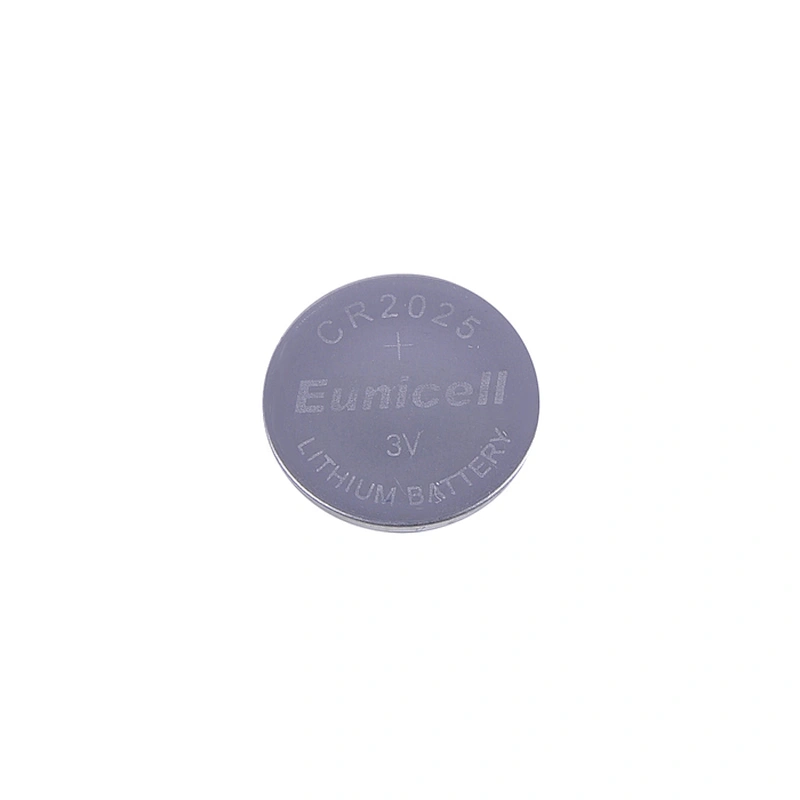 High performance long shelf life Eunicell brand CR2025 2025 DL2025 CR 2025 3v lithium button cell battery