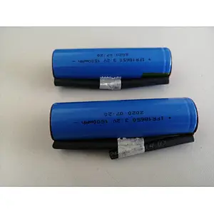 Rechargeable Battery LiFePO4 18650 3.2V 1500mAh Lithium ion Battery