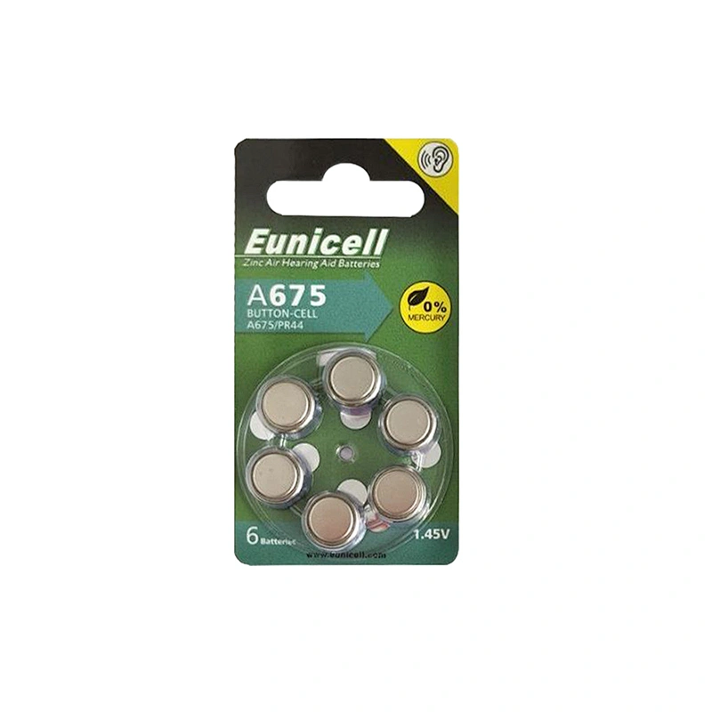 Wholesale price High performance hearing aid 1.4v zinc air battery A10 A13 A312 A675