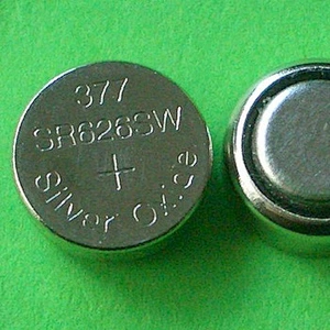 SR626SW 377 AG4 1.55V 25mAh Silver Oxide Button Coin Watch Battery