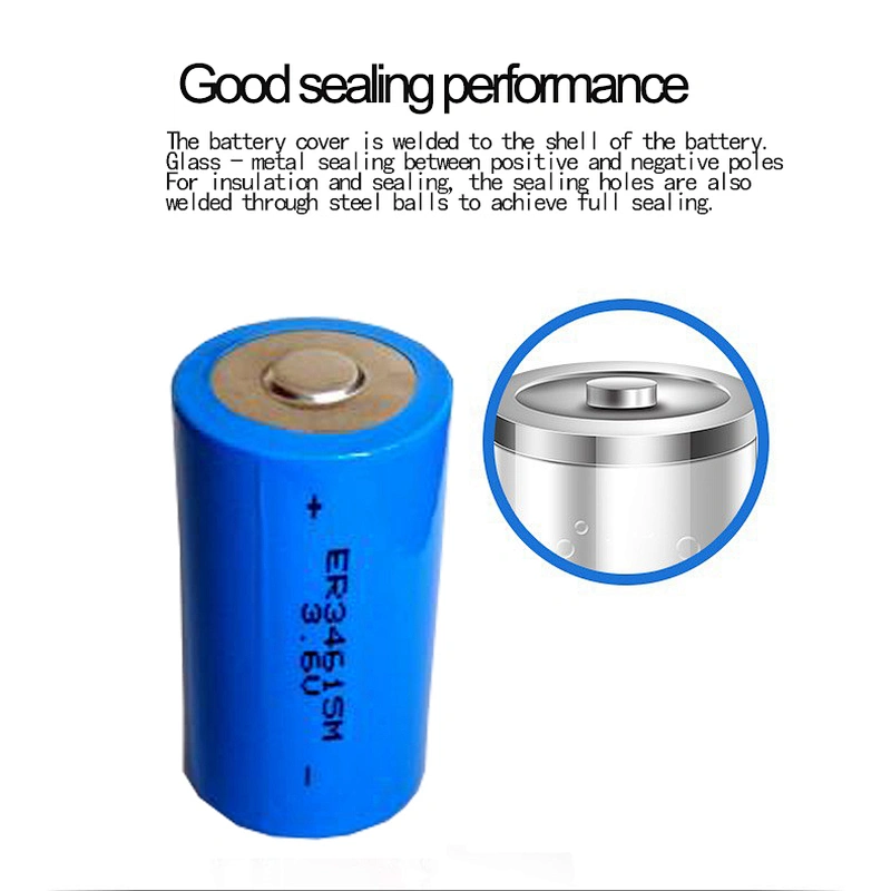 China supplier 19Ah D ER34615 3.6v Lithium Battery for Water Meter
