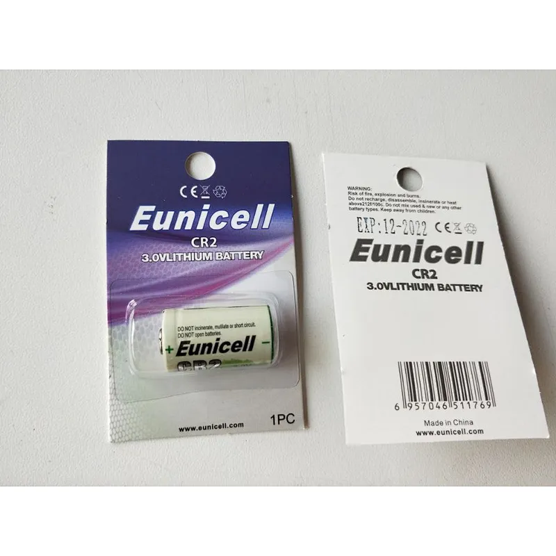 Eunicell CR123A Lithium Manganese Dioxide Primary Battery