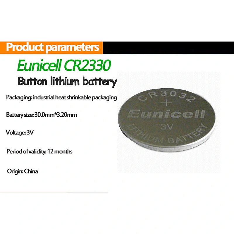 3V Lithium coin cell CR3032 battery with pins button battery with customized solder pins