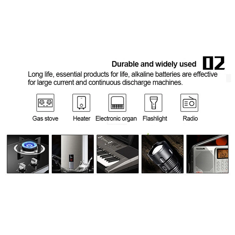 alkaline battery lr20 size D 1.5v  for flashlight  electric toys