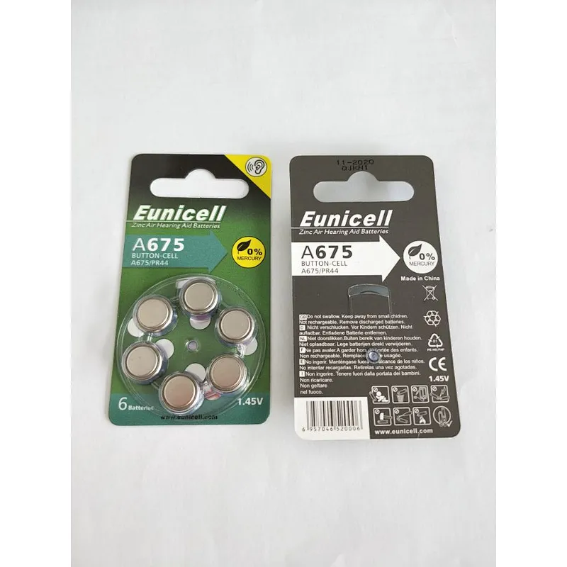 Small Size A13 Battery Mini Digital Hearing Aid Battery 1.4V