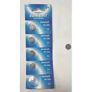 3V Coin Cell Button Battery CR1025 Battery with DIP Solder Pins/Tabs/Tags