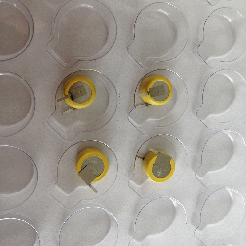 3.7V lithium battery LIR1054 with solder tabs used in medical, wireless headphones, smart health products