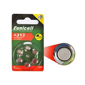 Amazon best seller Eunicell hearing aid battery 312 A312 1.4v pr41