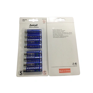 Best selling no.5 am3 lr6 1.5v aa alkaline dry battery for Toys Remote Control  Customs Data