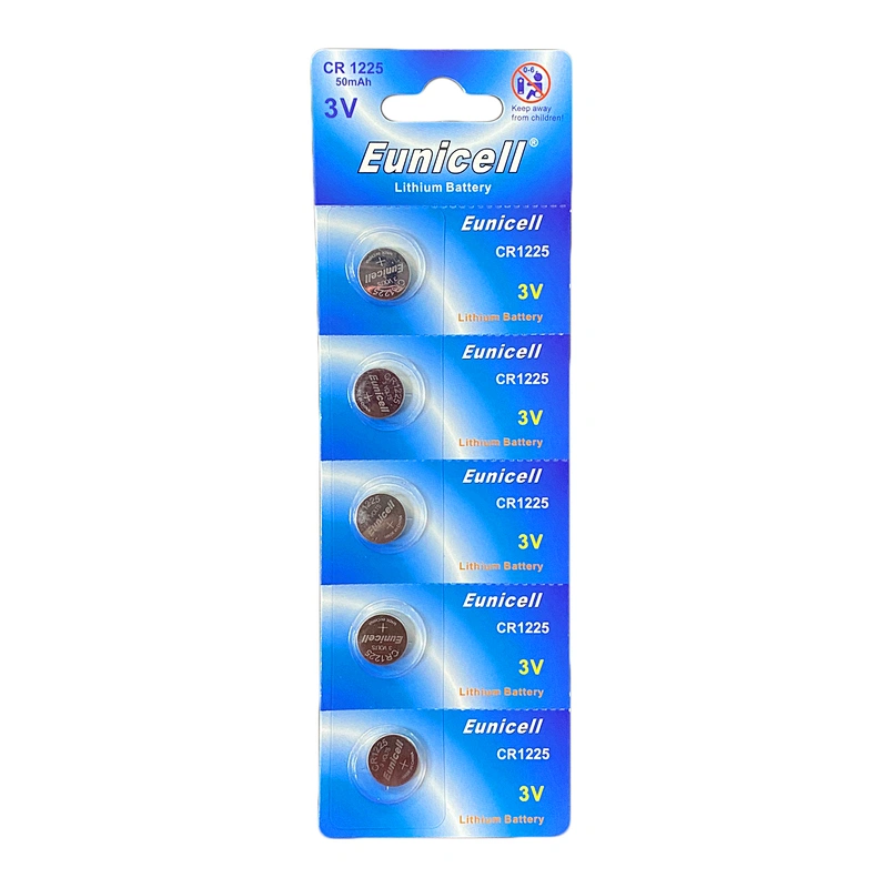 Wholesale 3V Thermometer Batteries CR1025 Button Cell Battery DL1025 CR1225 Lithium Battery
