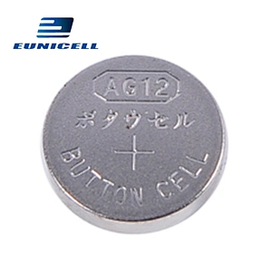 AG12 LR43 Alkaline Button Cell 1.5V Normal Volt AG12 Coin Batteries