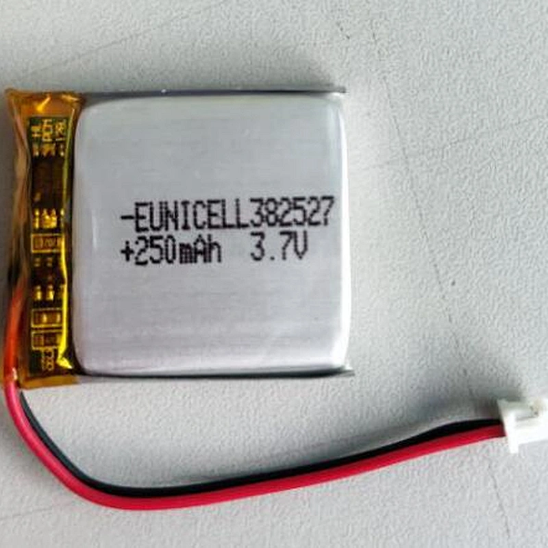 MP4 MP5 GPS battery 382527 3.7V 250mAh Lithium Ion Polymer Rechargeable