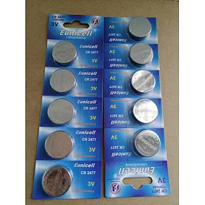 Wholesale cr2477 coin cell battery for LED CR2477 3.0V 1050mAh