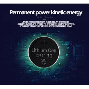 Micro cr1130 3v 40mah lithium button cell battery for electronic products