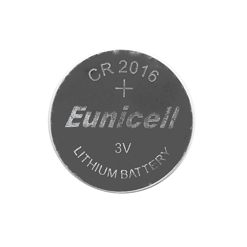 Factory supply CR2016 3V Lithium Manganese Button Battery for Watch Car keys Pedometer Remote