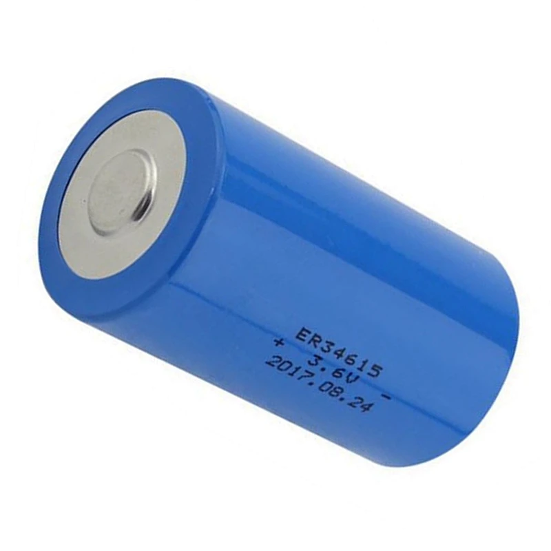 er34615/ er34615h/ er34615m 3.6v lithium battery 19Ah 19000mAh for meter, ammeter