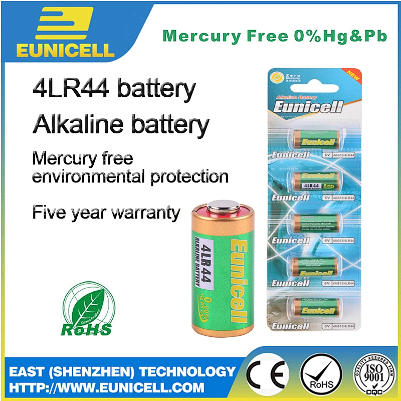 Eunicell 4LR44 AG13 Button cell Alkaline coin Batteries 357 LR44, A76