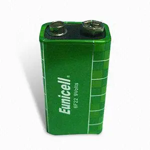 wholesale 6F22 9v battery heavy duty battery for smoke alarm
