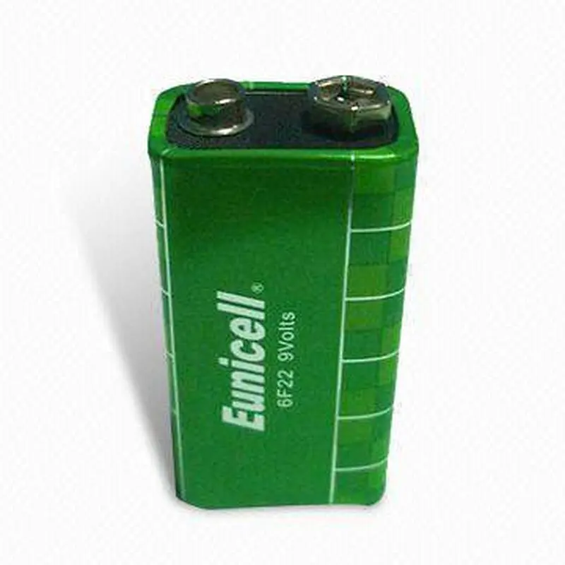 wholesale 6F22 9v battery heavy duty battery for smoke alarm