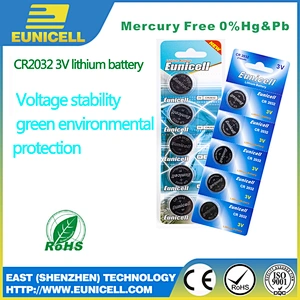 3.0v battery CR2032 coin cell batteries for watch