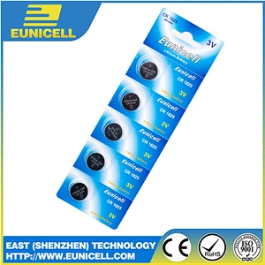 LiMnO2 Battery 3V CR1625 lithium coin cell eunicell battery